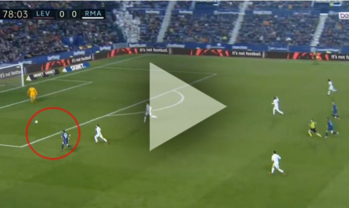 GENIALNY gol Moralesa na 1-0 z Realem Madryt! [VIDEO]